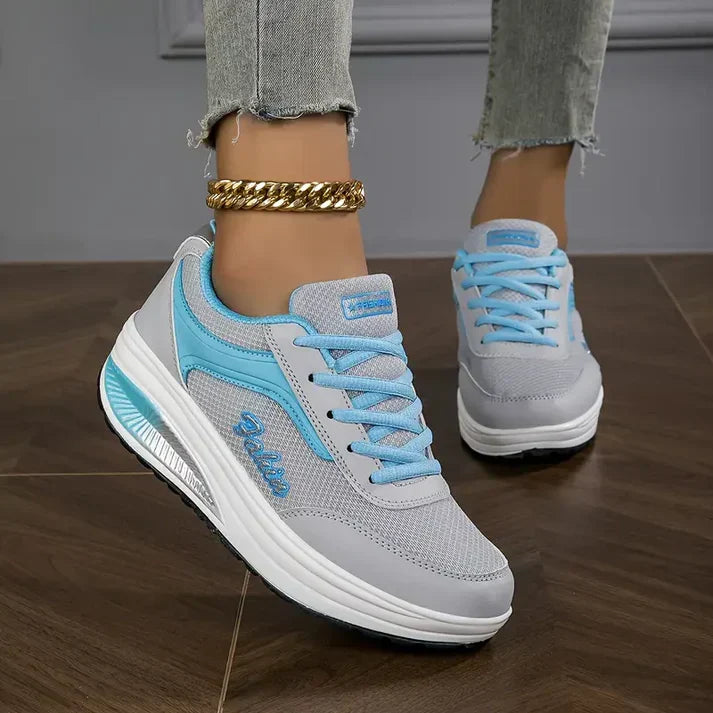 MAISIE | WOMEN'S PLATFORM SNEAKERS LACE UP COMFORT 5