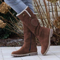 MAIWENN | WOMEN'S SUEDE FLAT KNEE HIGH WINTER BOOTS
