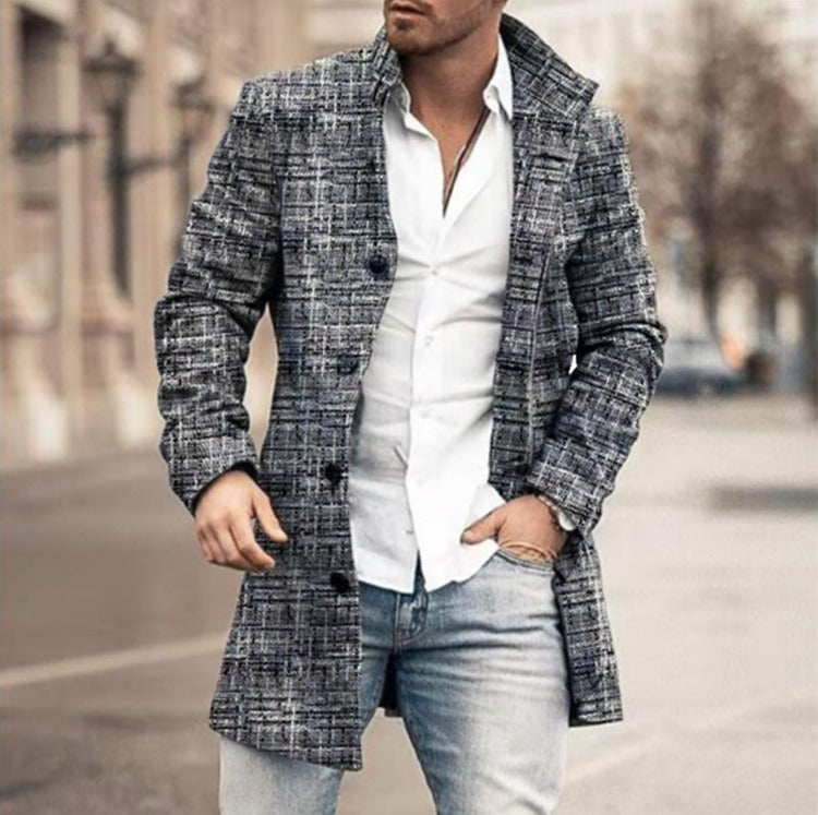 MALCOLM - WASHED BUTTON TRENCH COAT 9