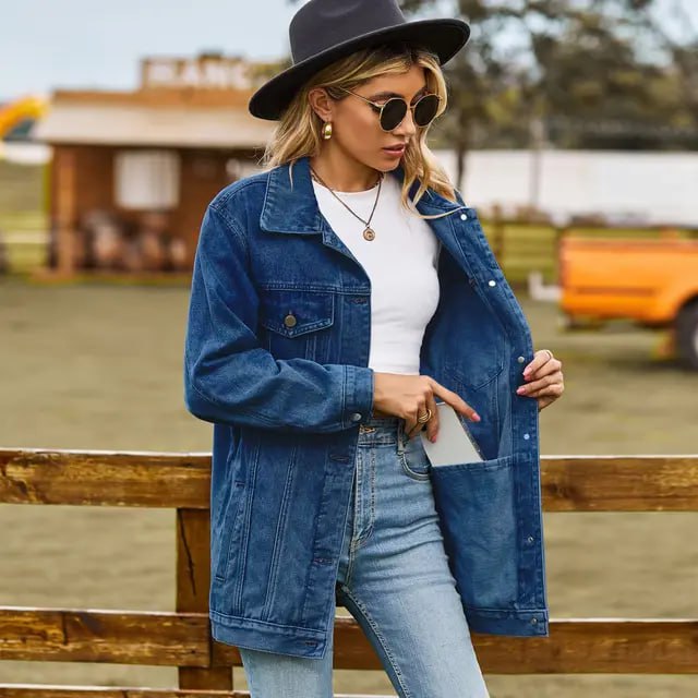 MANON - OVERSIZED DENIM JACKET 4