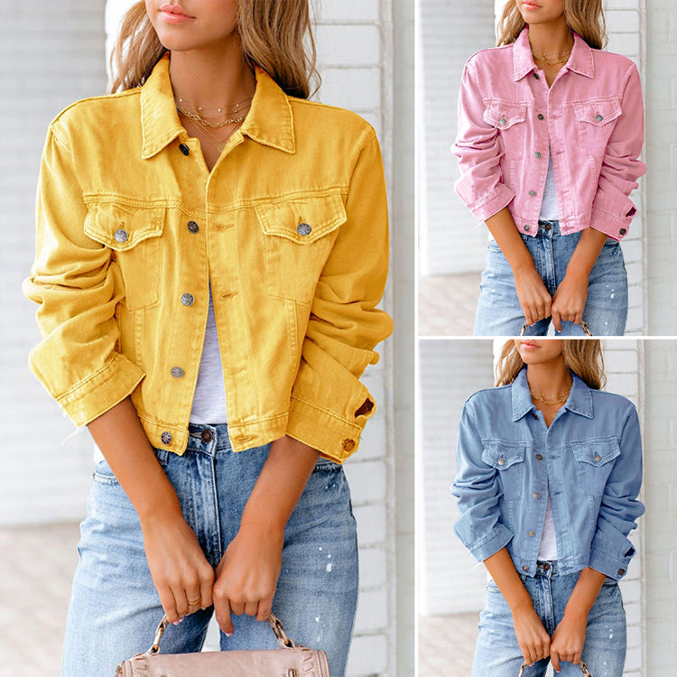 MARGAUX - CROPPED DENIM JACKET 1
