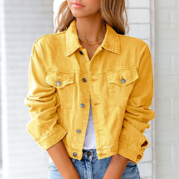 MARGAUX - CROPPED DENIM JACKET 3