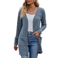 Margot | Women's Long Ribbed Knit Cardigan