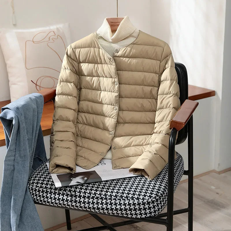 MARGUERITE | WOMEN'S LIGHTWEIGHT QUILTED PUFFER JACKET 1