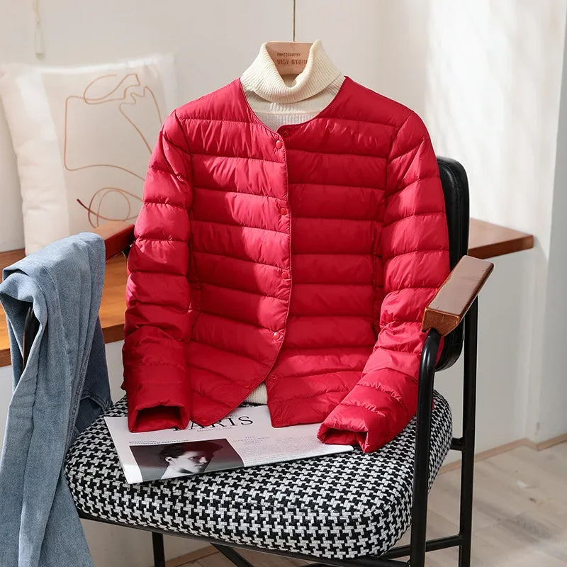 MARGUERITE | WOMEN'S LIGHTWEIGHT QUILTED PUFFER JACKET 4