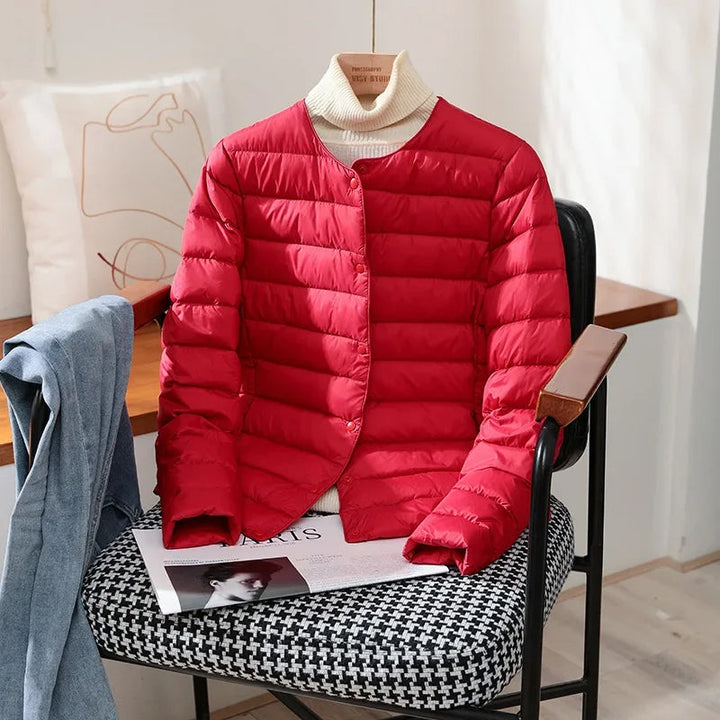 MARGUERITE | WOMEN'S LIGHTWEIGHT QUILTED PUFFER JACKET 4
