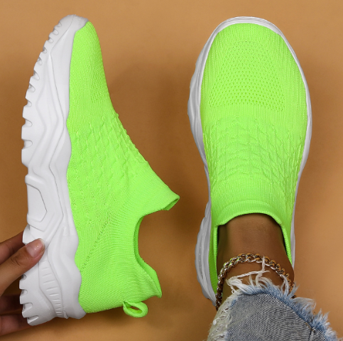MARIANNE | WOMEN'S SLIP ON SNEAKERS CHUNKY KNIT 10