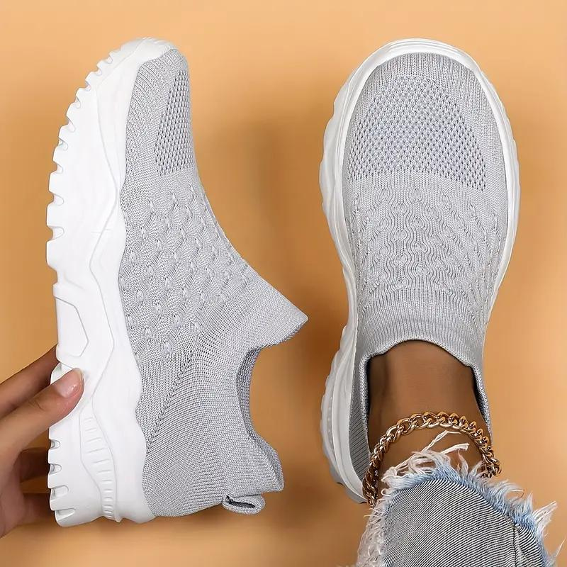 MARIANNE | WOMEN'S SLIP ON SNEAKERS CHUNKY KNIT 2