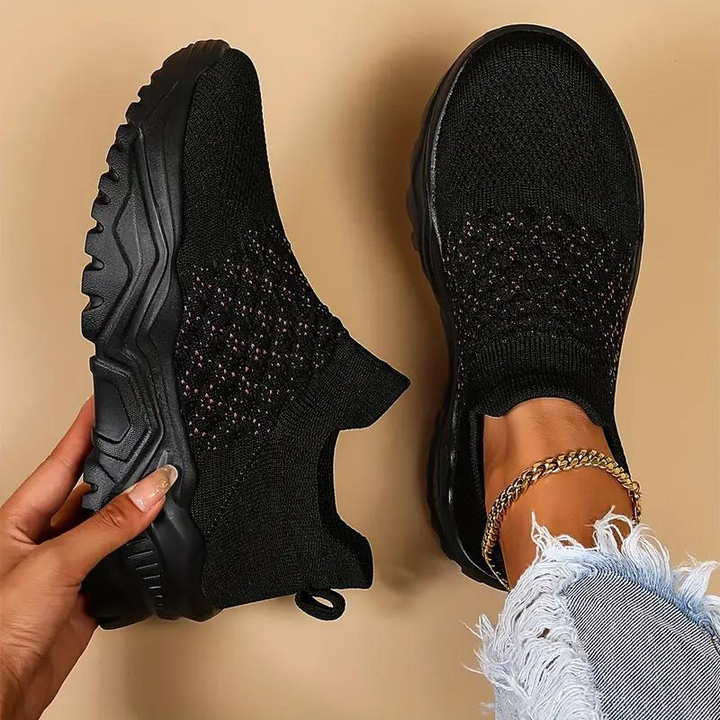 MARIANNE | WOMEN'S SLIP ON SNEAKERS CHUNKY KNIT 3