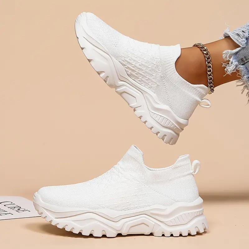 MARIANNE | WOMEN'S SLIP ON SNEAKERS CHUNKY KNIT 4