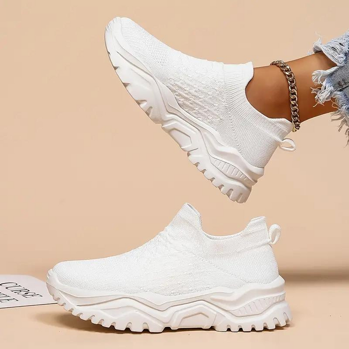 MARIANNE | WOMEN'S SLIP ON SNEAKERS CHUNKY KNIT 4