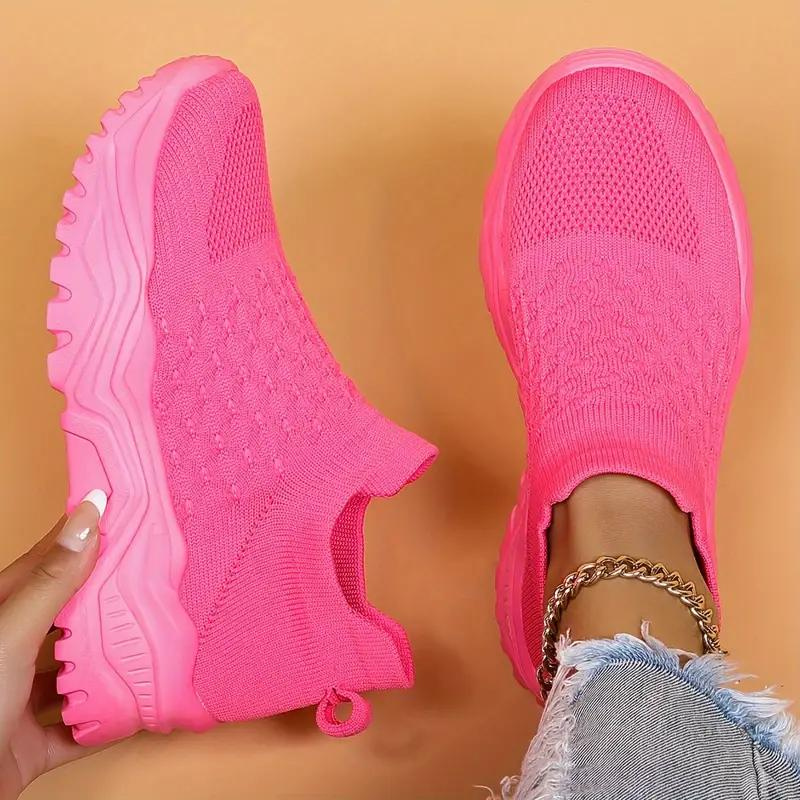 MARIANNE | WOMEN'S SLIP ON SNEAKERS CHUNKY KNIT 9