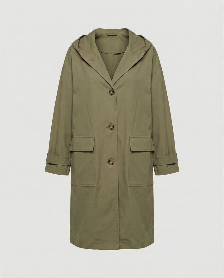MARLENE - LONG WATERPROOF HOODED COAT 3