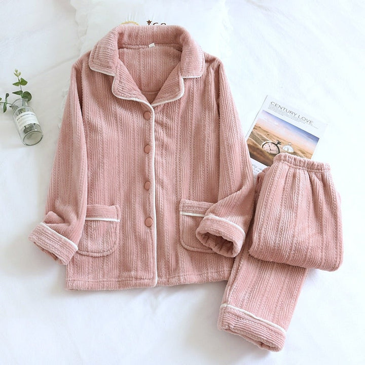 MARLENE | WOMEN'S FLANNEL PAJAMAS SET PLAID 1