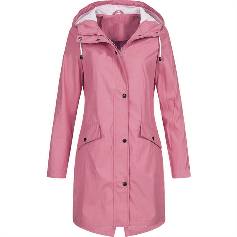 MARTA - LONG HOODED RAIN JACKET 2