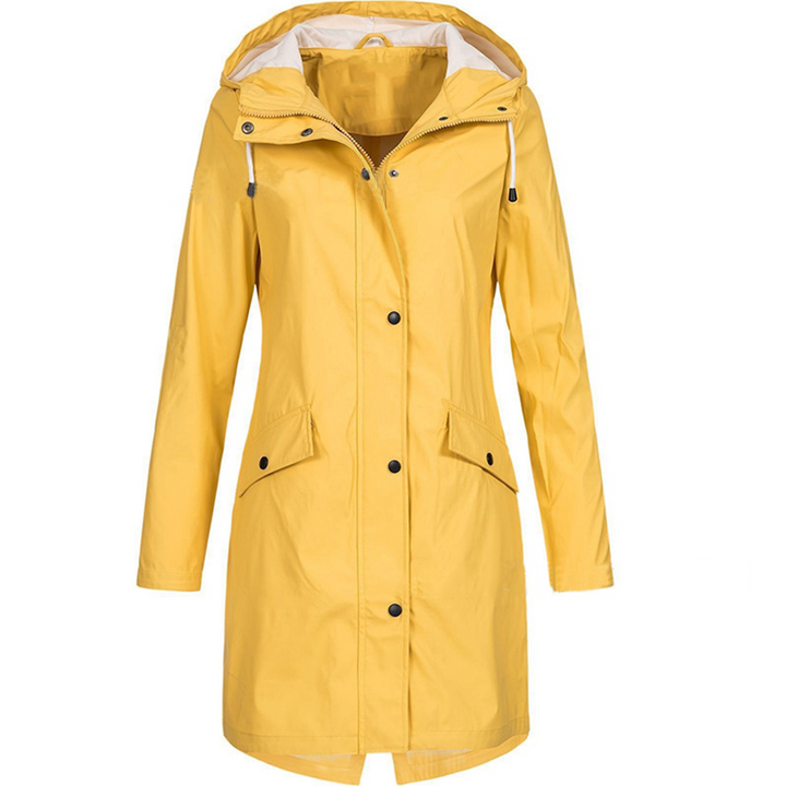 MARTA - LONG HOODED RAIN JACKET 3