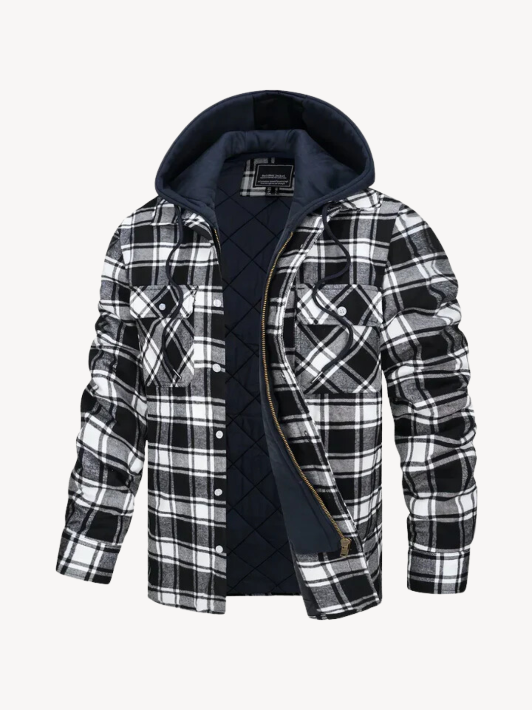 MASON | MEN'S FLANNEL JACKET PLAID SHACKET 6