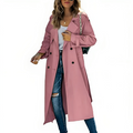Mathilde | Women's Loose Fit Long Trench Coat