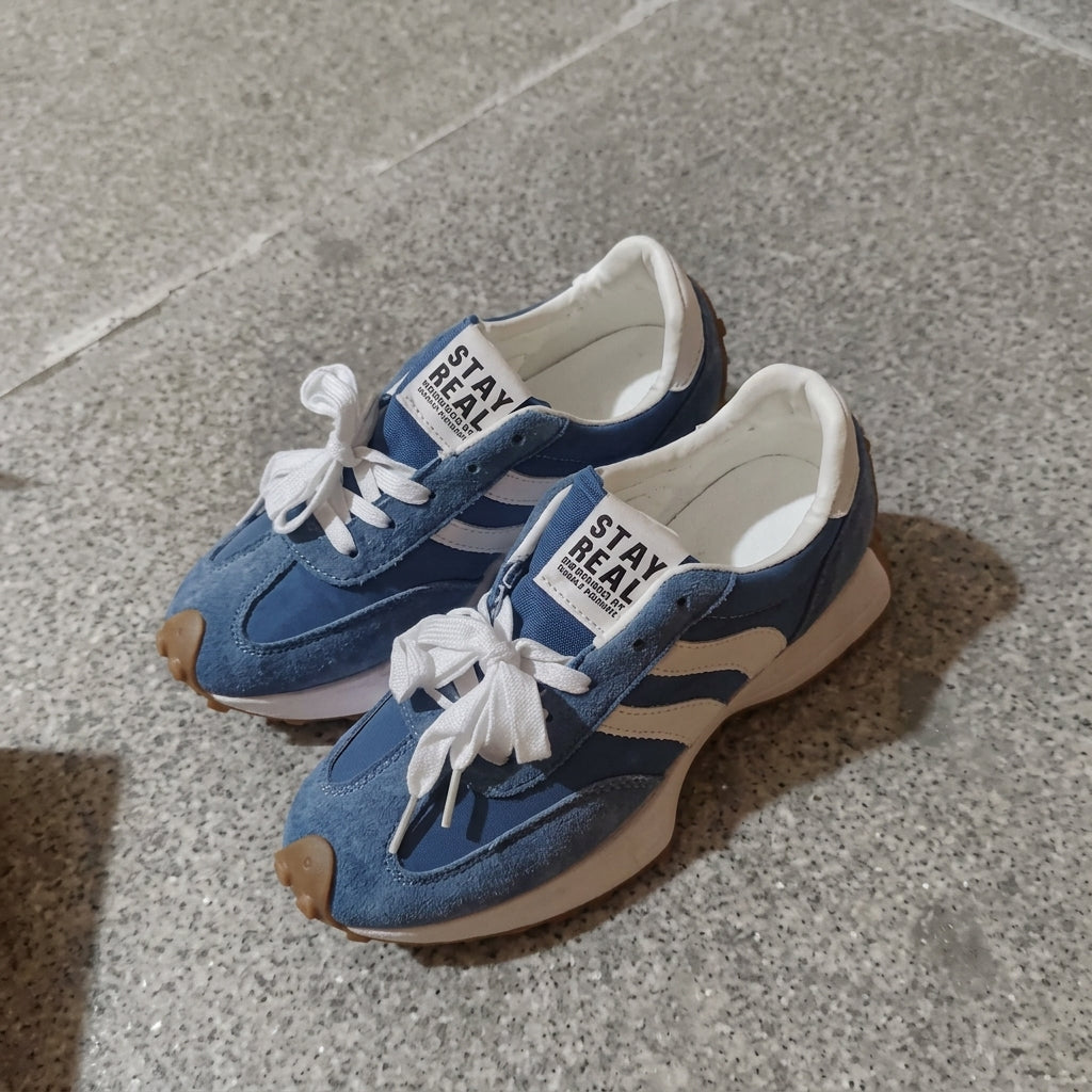 MATHILDE | WOMEN'S RETRO SNEAKERS LACE UP COMFORT 1