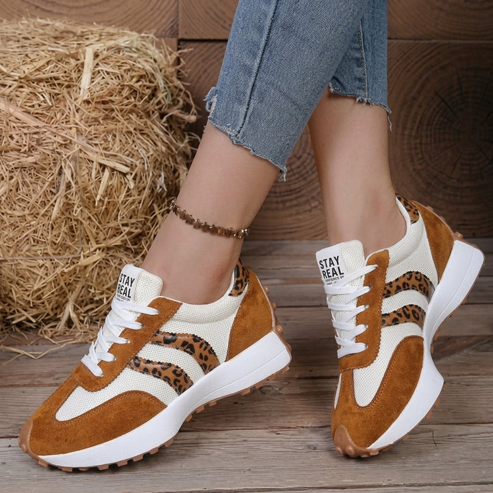 MATHILDE | WOMEN'S RETRO SNEAKERS LACE UP COMFORT 5