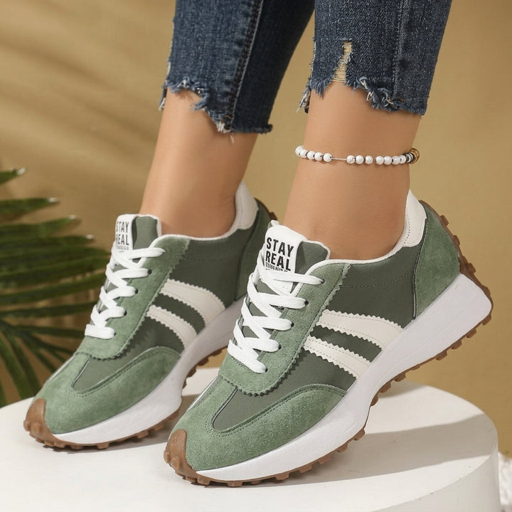 MATHILDE | WOMEN'S RETRO SNEAKERS LACE UP COMFORT 8