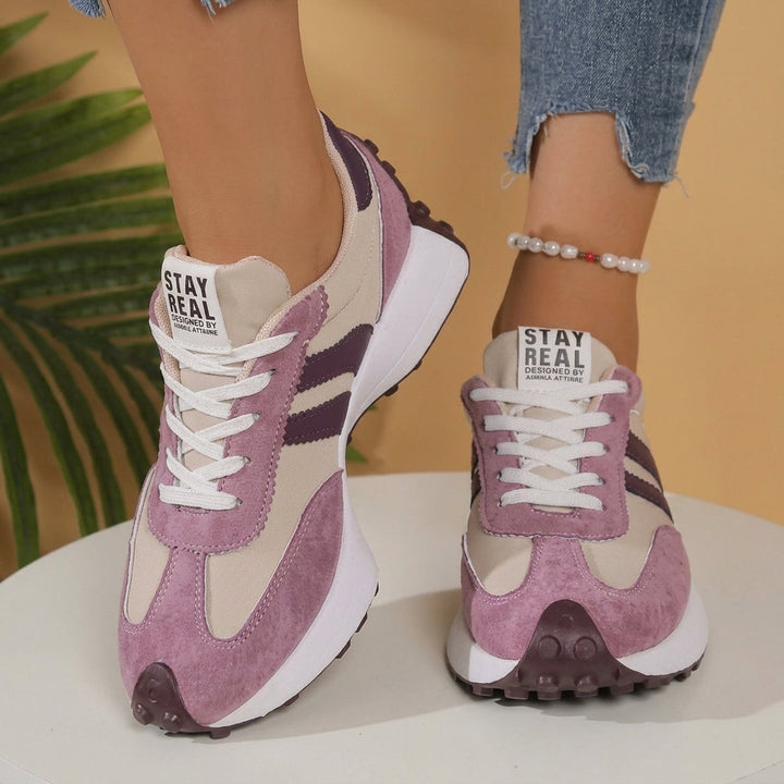 MATHILDE | WOMEN'S RETRO SNEAKERS LACE UP COMFORT 9
