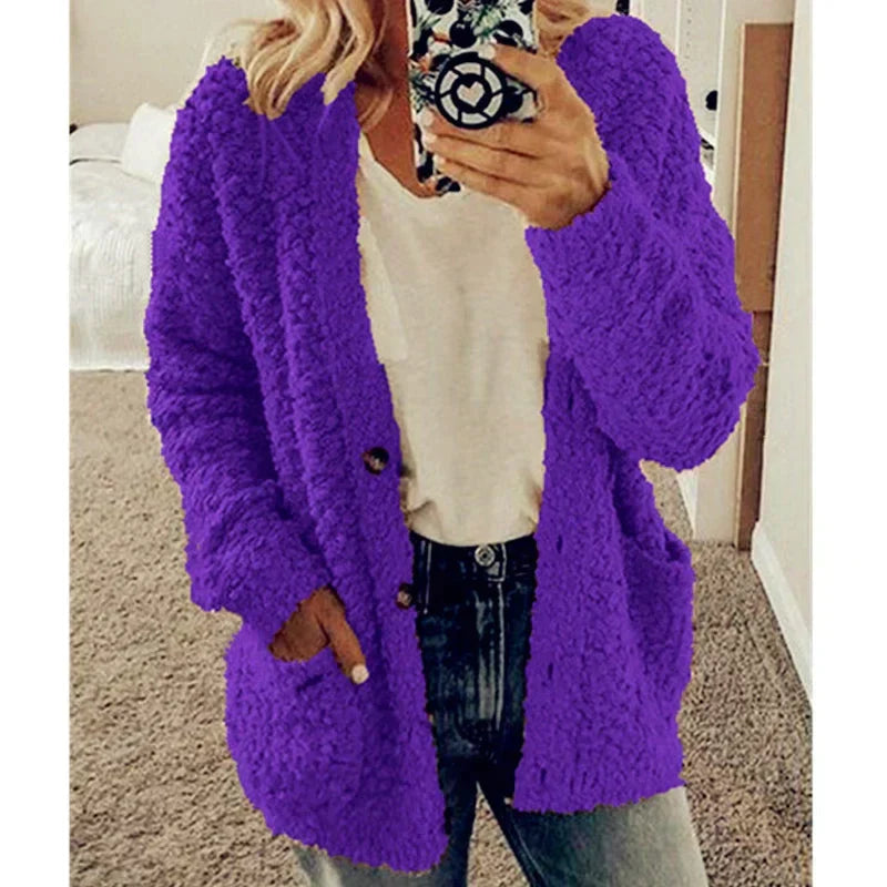 MYLENE | WOMEN'S CHUNKY CARDIGAN LONG OVERSIZED KNIT SWEATER 4