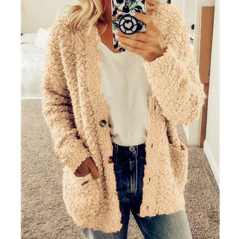MYLENE | WOMEN'S CHUNKY CARDIGAN LONG OVERSIZED KNIT SWEATER 5