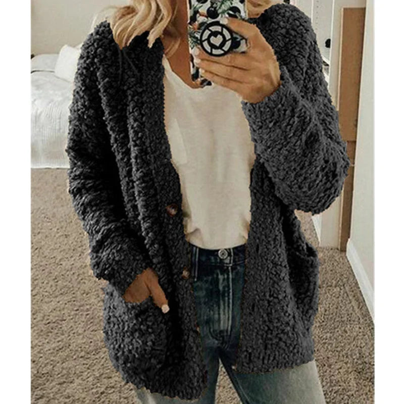 MYLENE | WOMEN'S CHUNKY CARDIGAN LONG OVERSIZED KNIT SWEATER 6