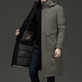 Nathaniel | Men's Long Hooded Winter Parka