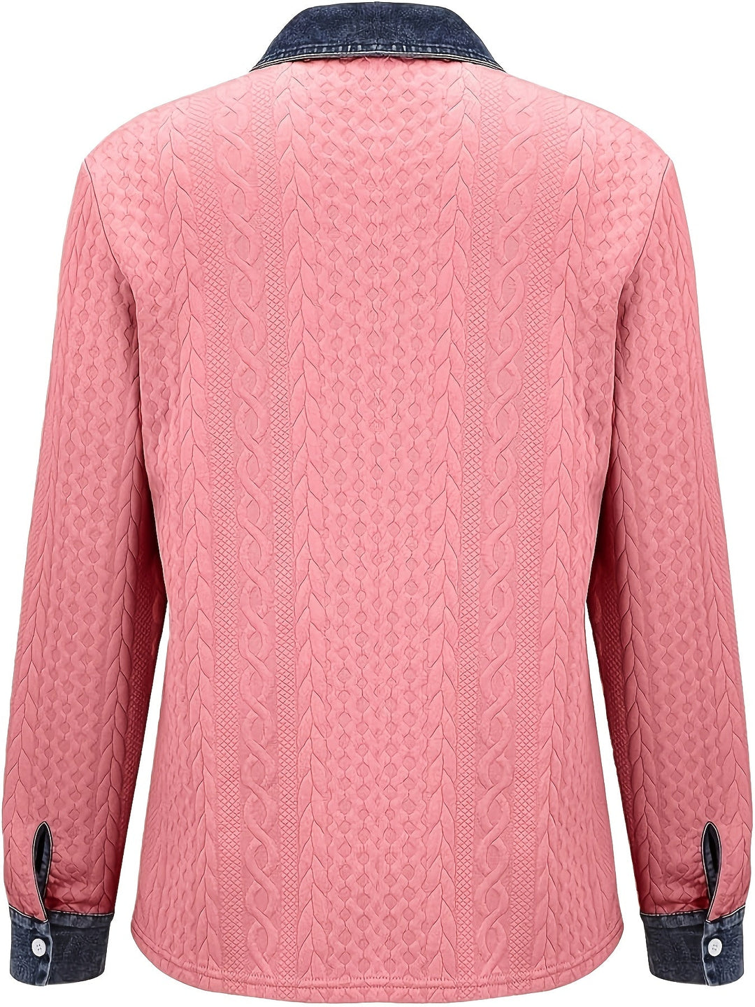 NICOLETTA | WOMEN'S LONG SLEEVE BUTTON UP SHIRT JACKET 9