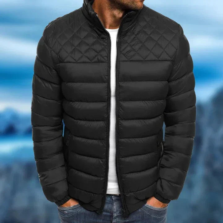 NIKO | MEN'S QUILTED STAND COLLAR DOWN JACKET 3