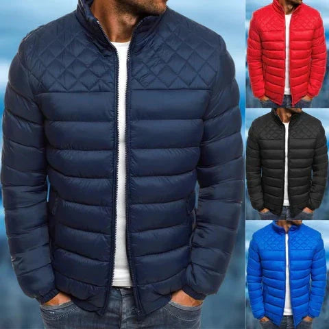 NIKO | MEN'S QUILTED STAND COLLAR DOWN JACKET 6