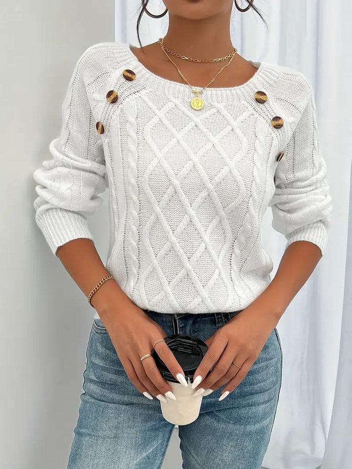 NINON - CABLE KNIT SWEATER 1