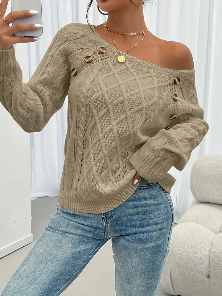 NINON - CABLE KNIT SWEATER 10