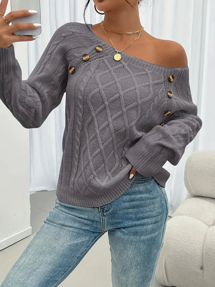 NINON - CABLE KNIT SWEATER 11