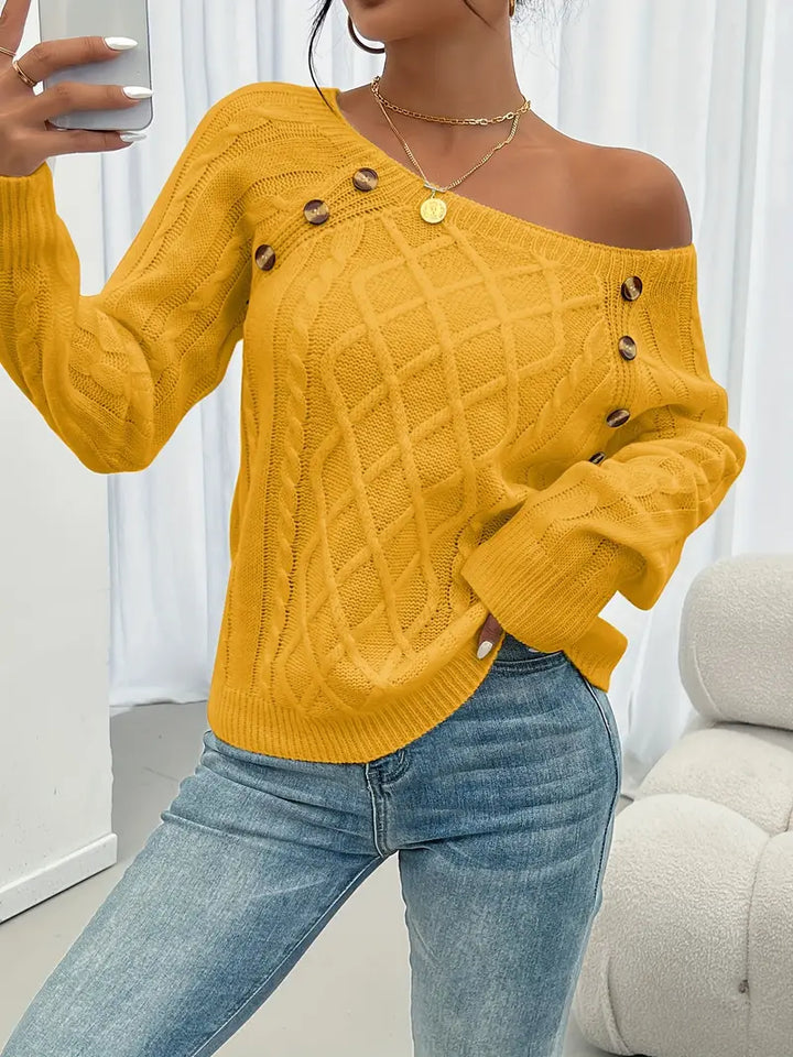 NINON - CABLE KNIT SWEATER 12