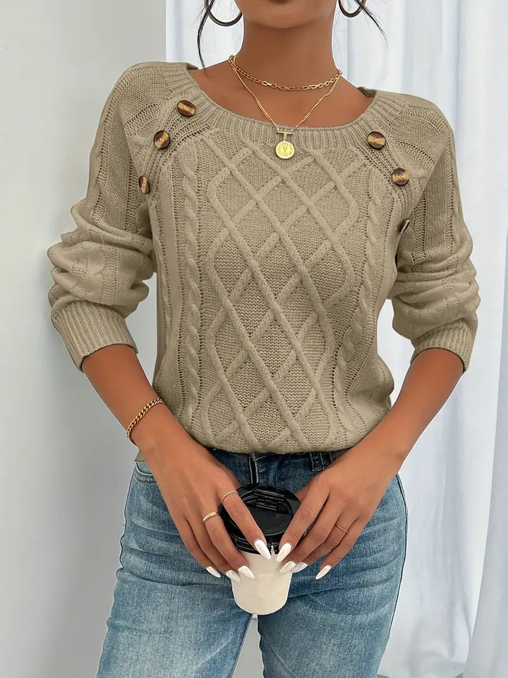NINON - CABLE KNIT SWEATER 3