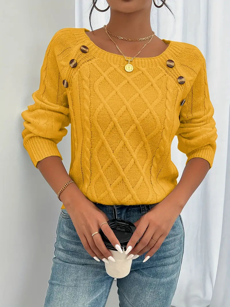 NINON - CABLE KNIT SWEATER 5