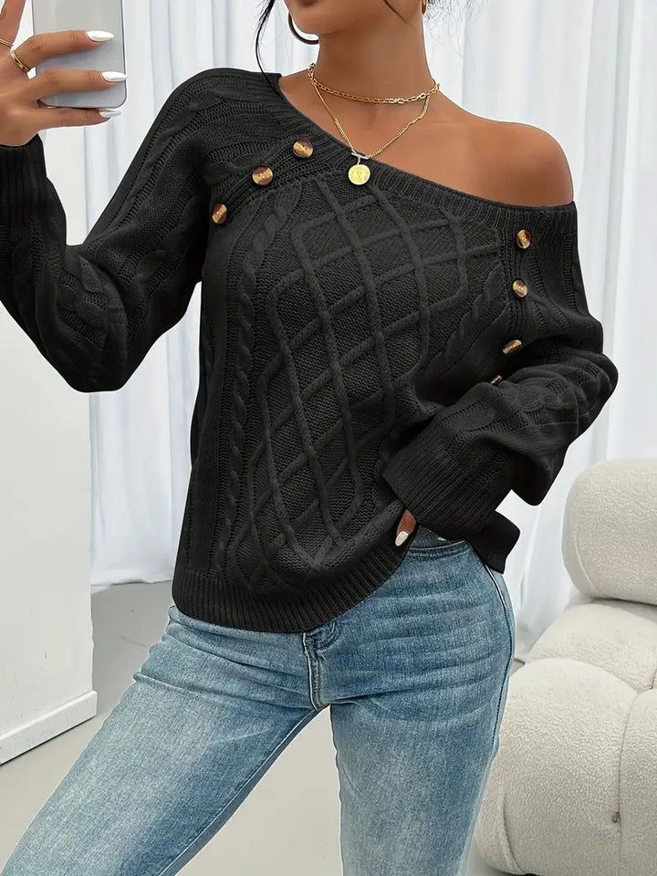 NINON - CABLE KNIT SWEATER 9
