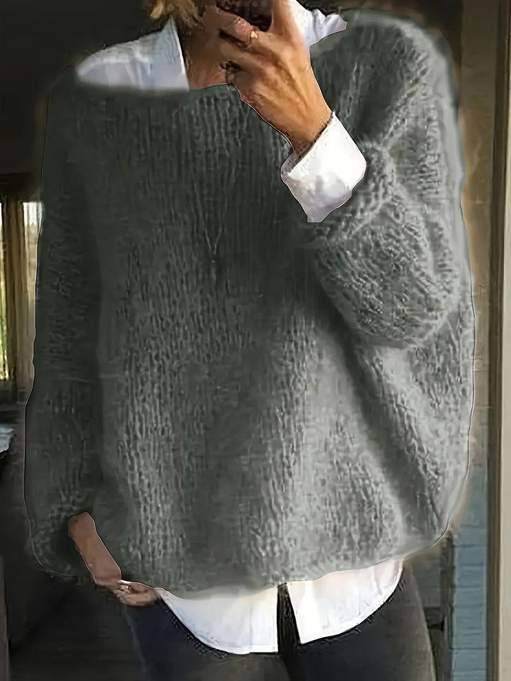 NOREEN - RELAXED SOFT KNIT SWEATER 10