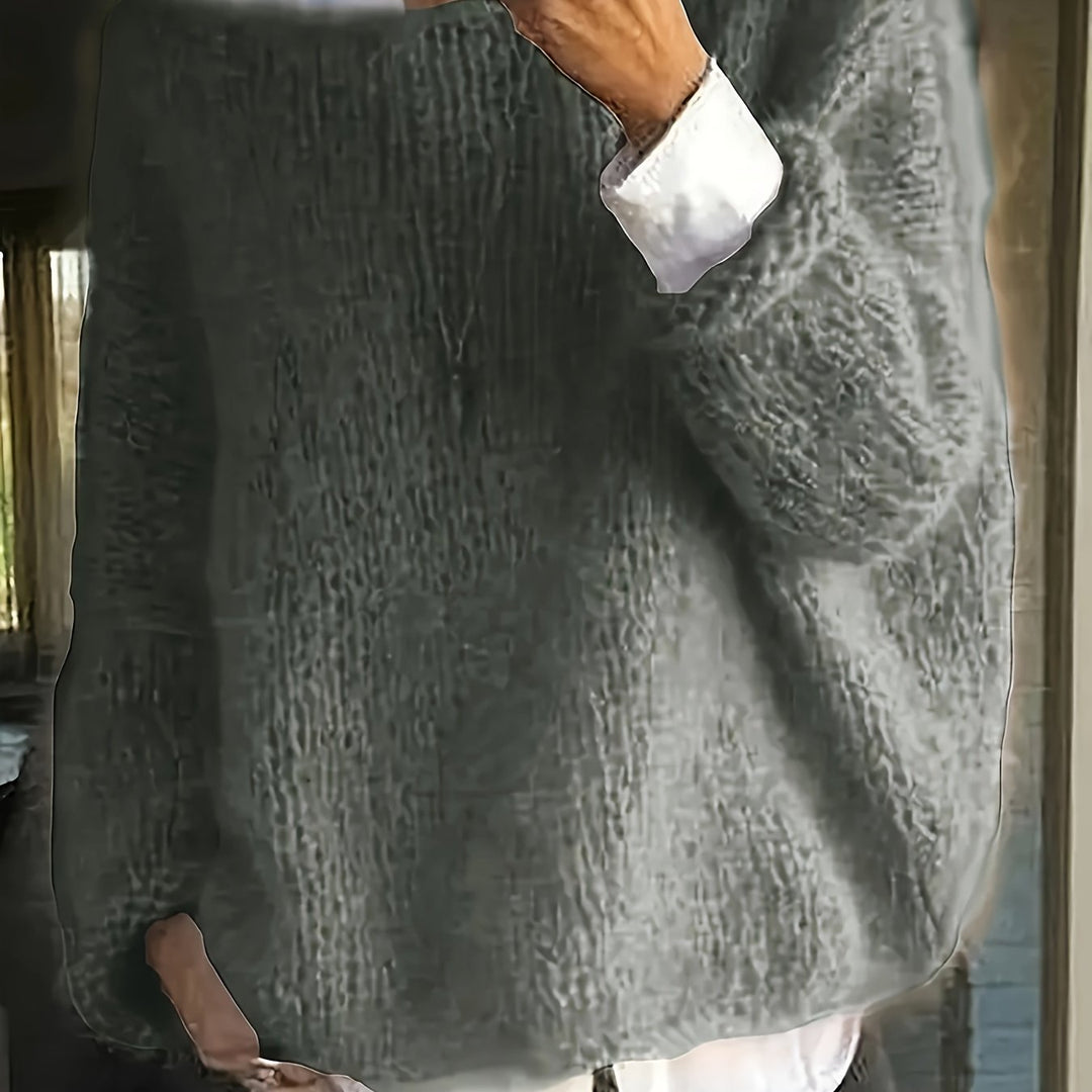 NOREEN - RELAXED SOFT KNIT SWEATER 5
