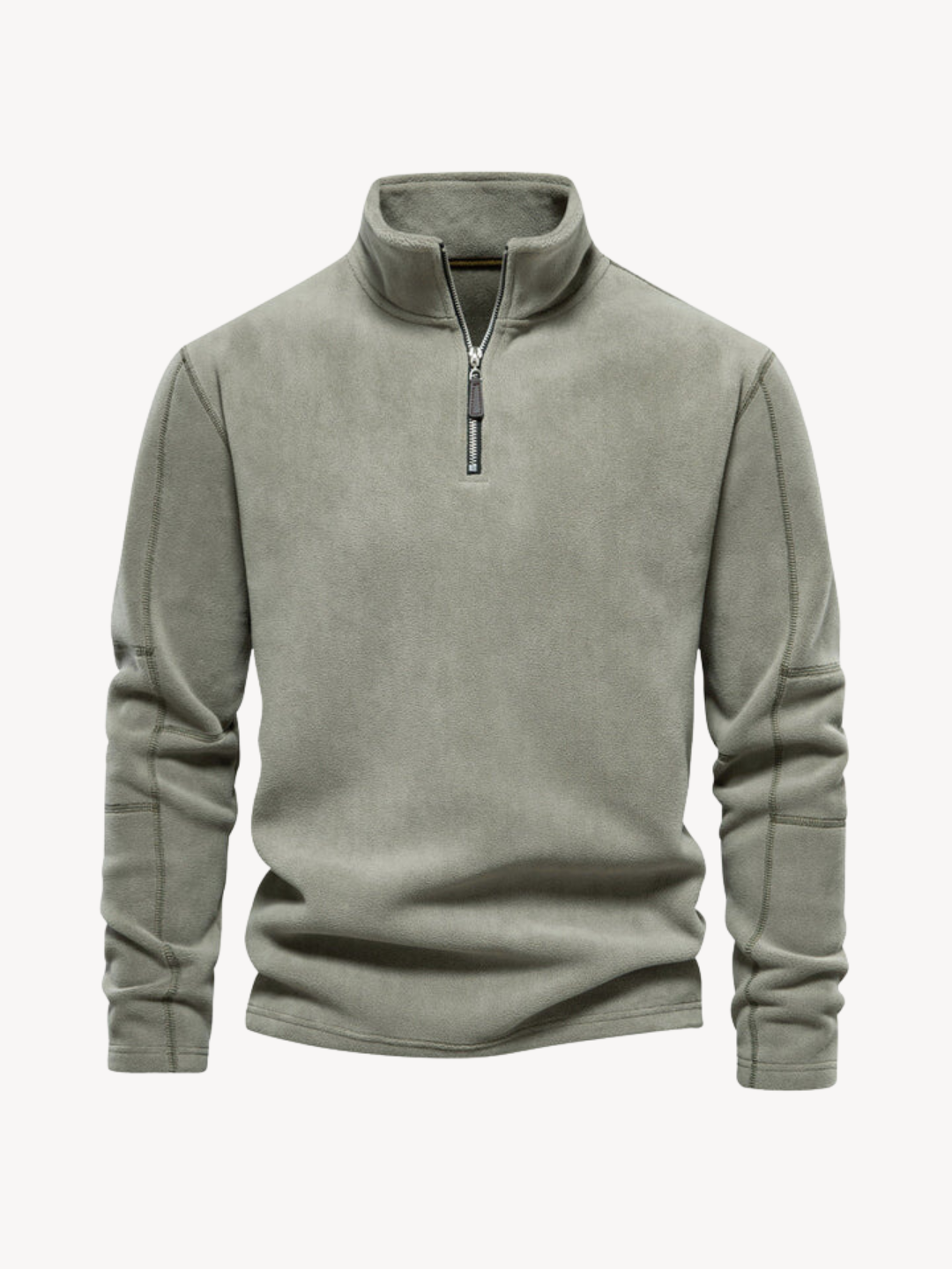 ODILON | MEN'S FLEECE PULLOVER QUARTER ZIP SWEATER WINTER 7