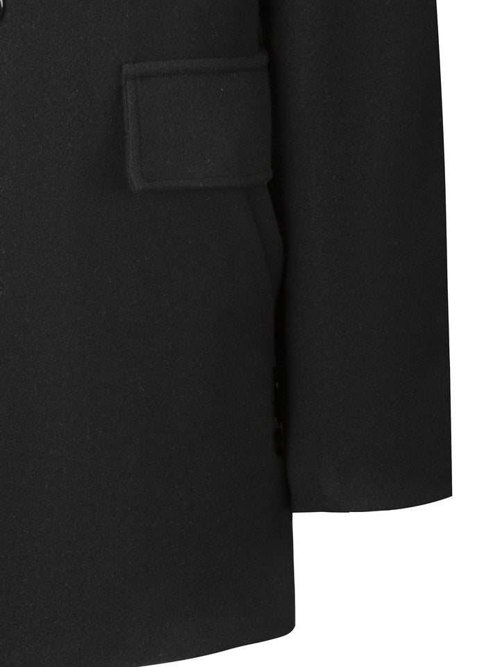 ORSON - SINGLE BREASTED WOOL BLEND OVERCOAT 5