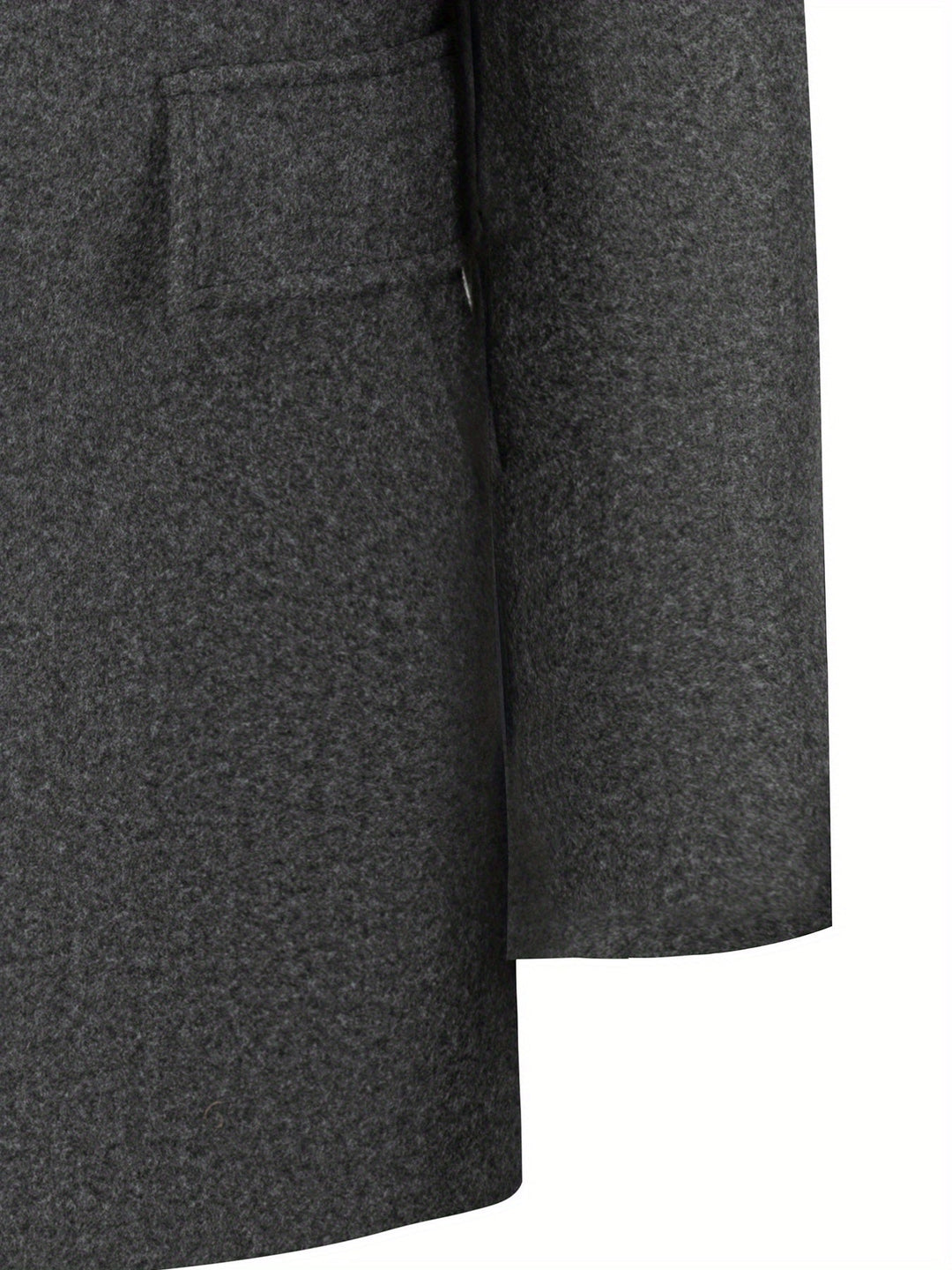 ORSON - SINGLE BREASTED WOOL BLEND OVERCOAT 6
