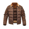 Patrice | Men's Sherpa Lined Faux Leather Jacket
