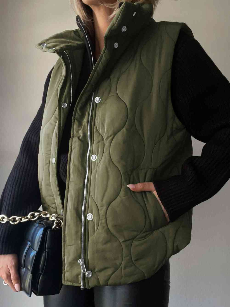 PERRINE | WOMEN'S QUILTED PUFFER DOWN VEST 2