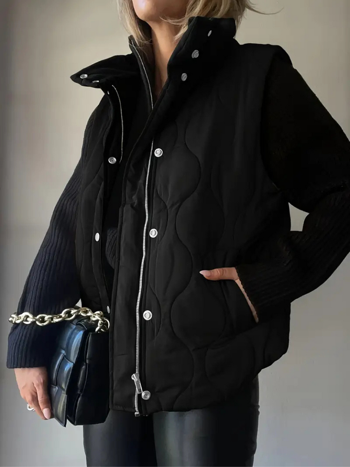 PERRINE | WOMEN'S QUILTED PUFFER DOWN VEST 4