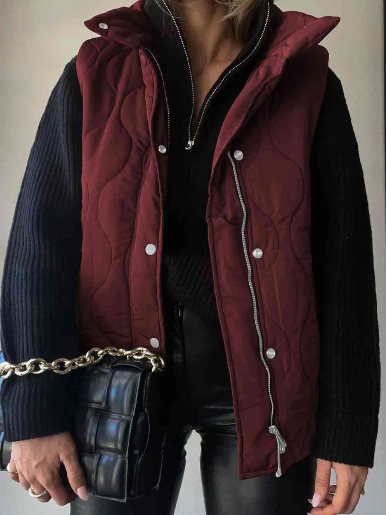 PERRINE | WOMEN'S QUILTED PUFFER DOWN VEST 5