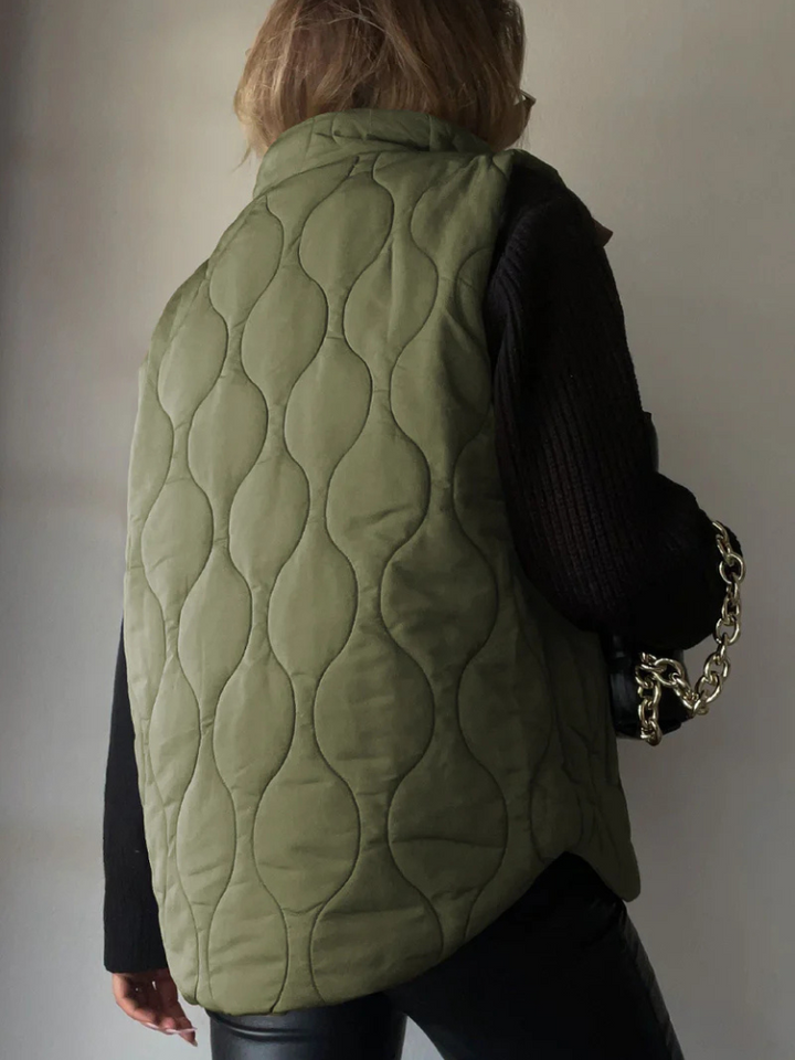 PERRINE | WOMEN'S QUILTED PUFFER DOWN VEST 7
